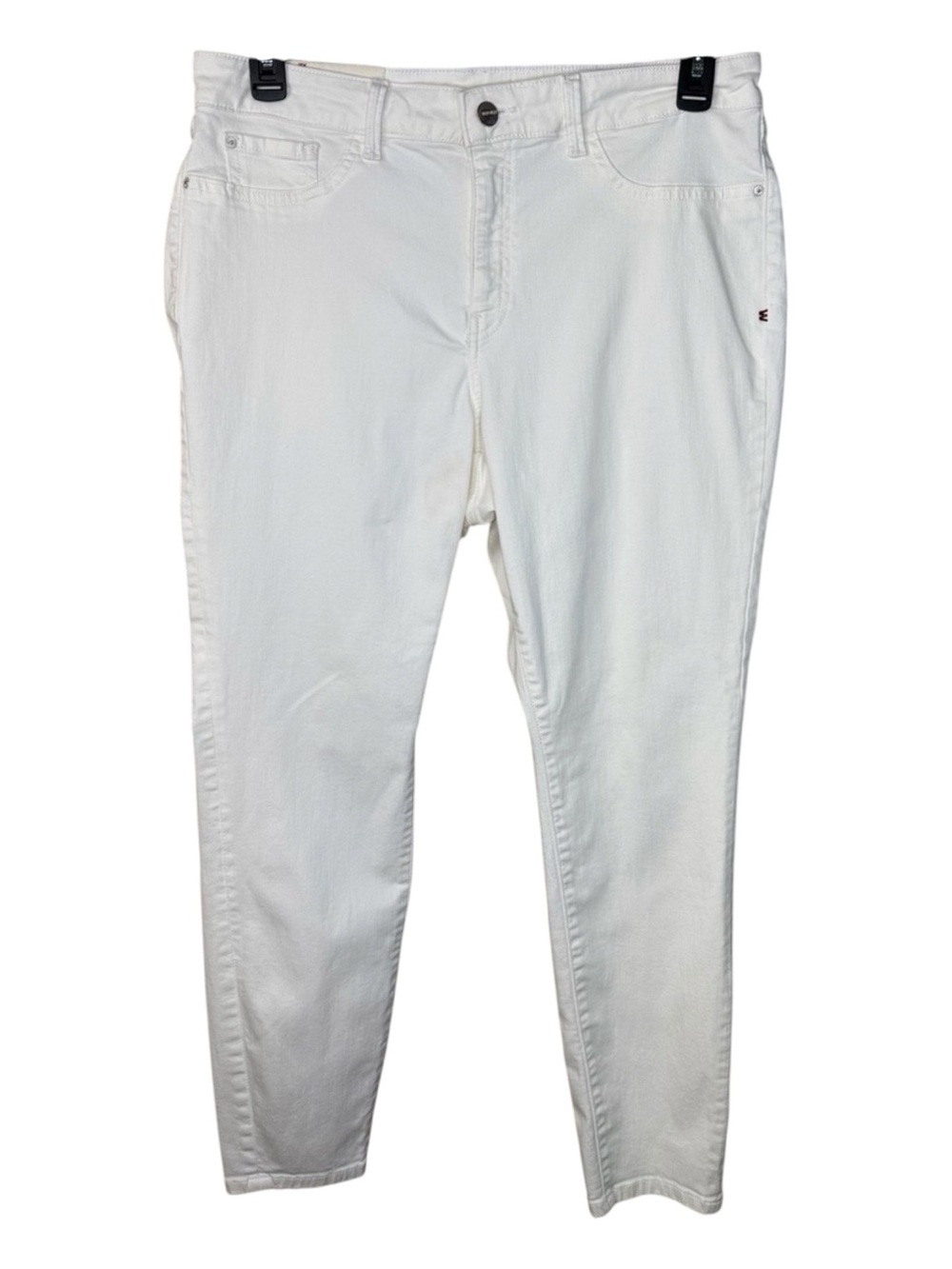 Warp‎ + Weft Jeans White JFK Skinny in Size 16W  NWT